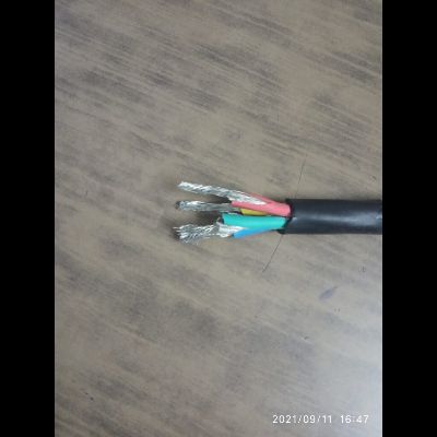 3-core x 2.5 sq mm flexible rubber insulated cable
